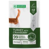 Nature's Protection Sterilized Cat Turkey & Cranberry 100gr