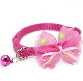 Ρυθμιζόμενο κολάρο σκύλου γάτας με παπιγιόν