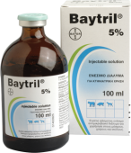 Baytril 5% inj 50ml