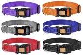 Περιλαίμιο σκύλου ιμάντας olors Reflective 30 - 40cm Small