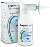 Baycox 5% susp.vial 250ml