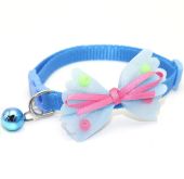 Ρυθμιζόμενο κολάρο σκύλου γάτας με παπιγιόν