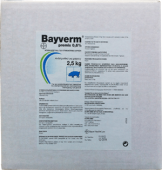 Bayverm premix 0.6% 2.5kg